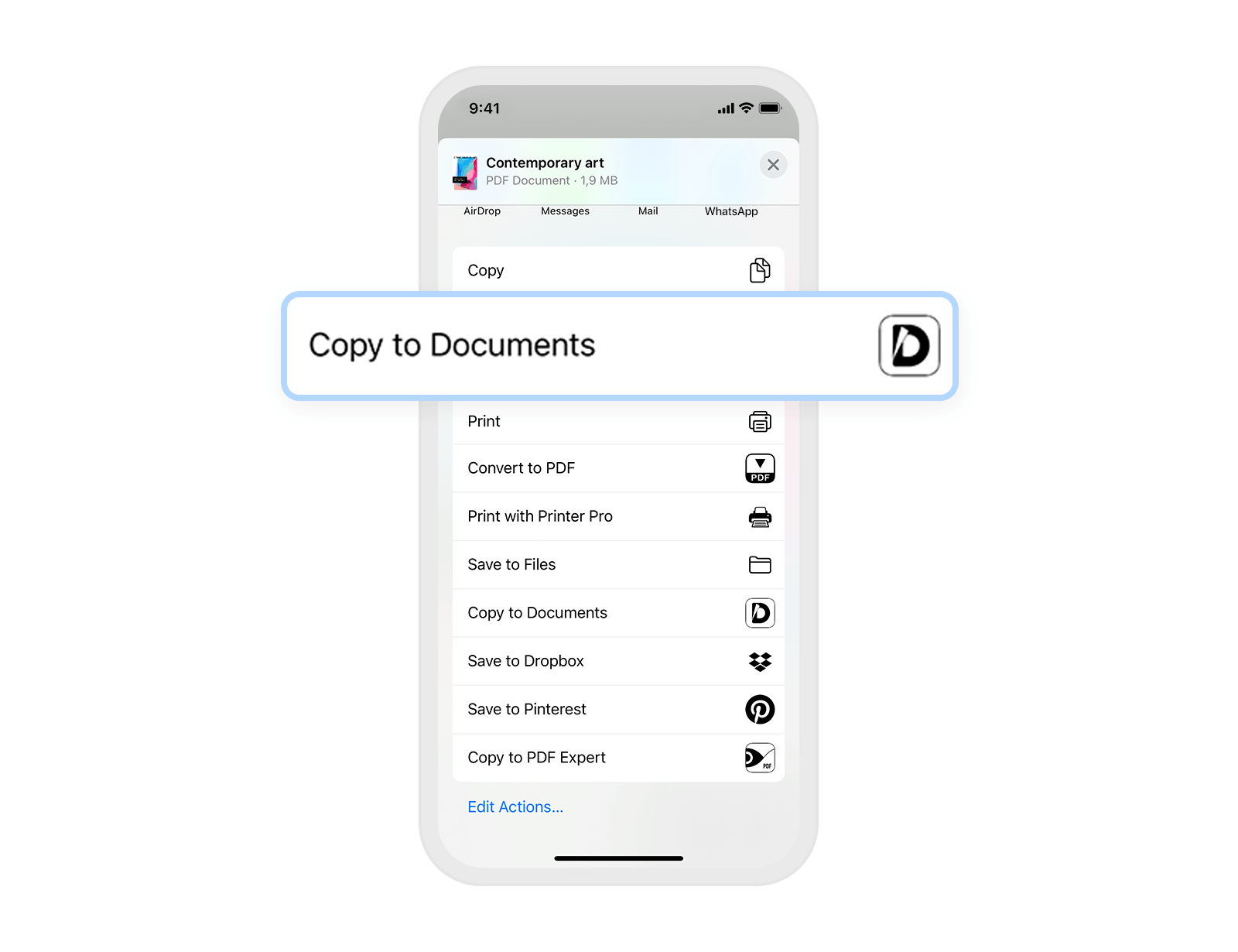 How to save email attachments on iPhone